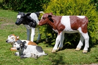 Фигура теленок стоит - фото 31541