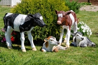 объемная фигура теленок