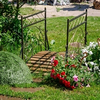 декоративный мостик для сада