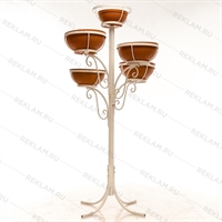 кованая стойка вертикального озеленения