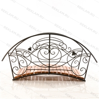 кованый мост для сада