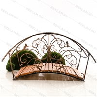 кованый мост для сада