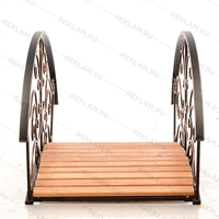 кованый мостик для кафе