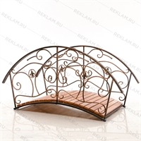 декоративный мостик для летнего кафе