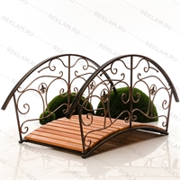 кованый мост для кафе