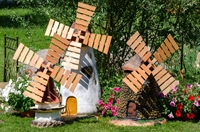 объемные фигуры мельницы