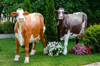 садовая фигура корова