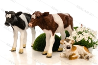 объемная фигура теленок