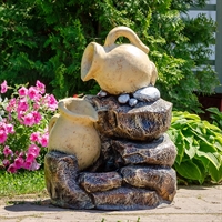 уличный фонтан