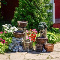 фонтан для дачи