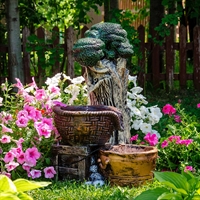 фонтан дерево