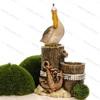 фигура пеликан для кафе