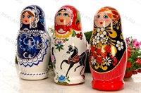 матрешки для детского кафе