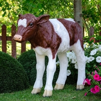 объемная фигура теленок