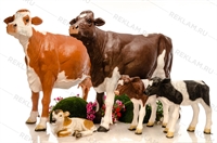 объемные фигуры коров