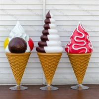 рекламные стопперы мороженого