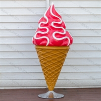 макет стойка мороженое