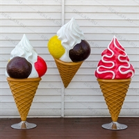 рекламные фигуры мороежное