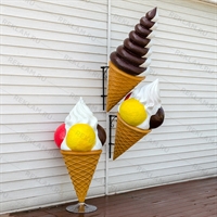 рекламные стопперы мороженого