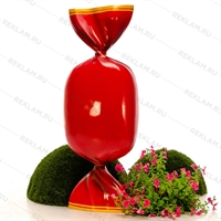 Рекламная фигура Конфета, стеклопластик - фото 32419