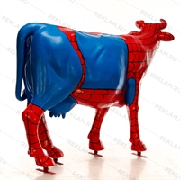 Объемная фигура Корова "Паук", пластик - фото 32436