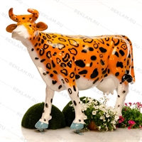 Ростовая фигура Корова "Леопард" - фото 32450