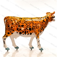 Ростовая фигура Корова "Леопард" - фото 32451