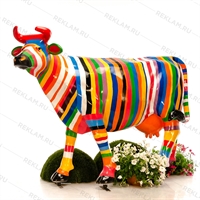 Рекламная фигура Корова, фиберглас - фото 32480