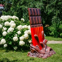 рекламный стоппер плитка шоколада