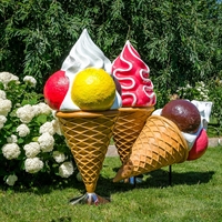 рекламные фигуры мороженого