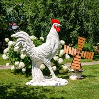 объемная фигура петух