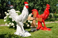 объемная фигура петух