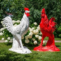 объемная фигура петух