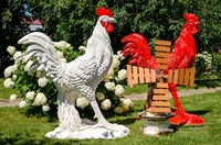 объемная фигура петух