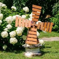 объемная фигура мельница