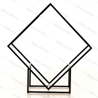 кованая дровница для сада