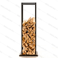 кованая дровница для дачи