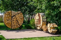 дровницы для летнего кафе