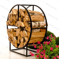 дровница кованая для улицы