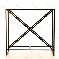 кованая дровница в стиле лофт