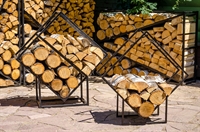 дровница для летнего кафе