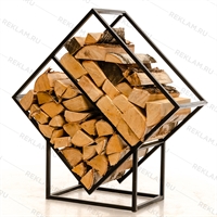 дровница кованая для дачи