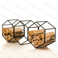 Декоративная дровница - фото 32950