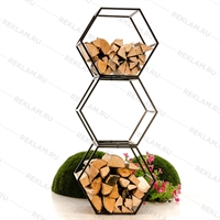 Декоративная дровница - фото 32953