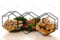 дровница для летнего кафе