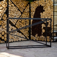 дровница для дачи