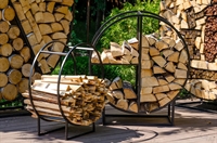 дровница для дачи