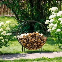 дровница для дачи