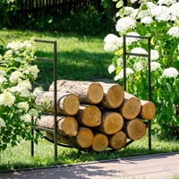 дровница для дачи