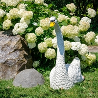 Садовая фигура Лебедь - фото 33062